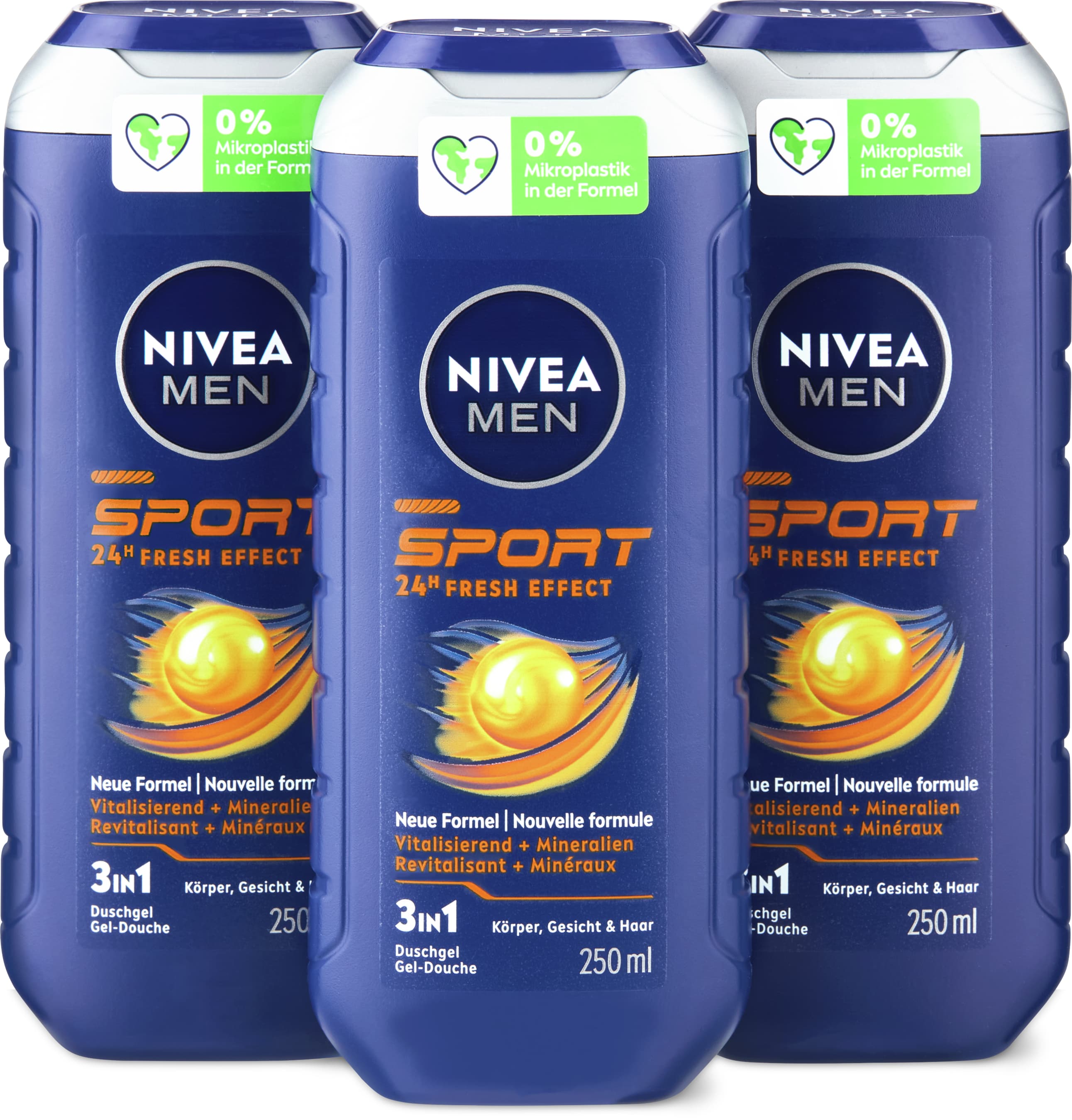 Nivea Gel douche sport 3x250ml